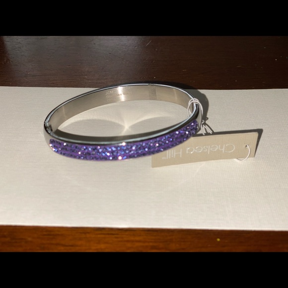 Chelsea Hill Stainless Steel bangle bracelet. - Picture 2 of 8